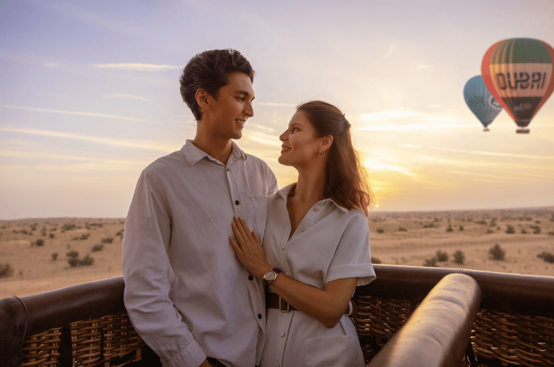 Romantic Flight with In-Flight Falcon Show