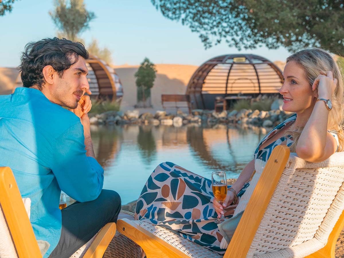 Platinum Desert Oasis