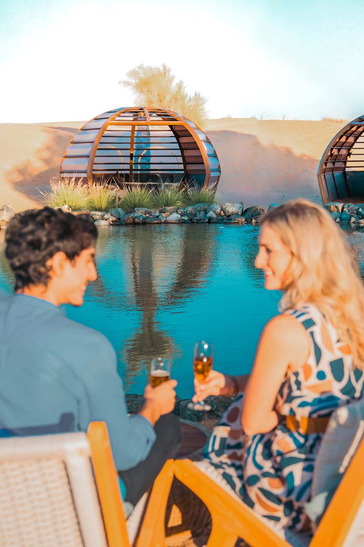 Platinum Desert Oasis