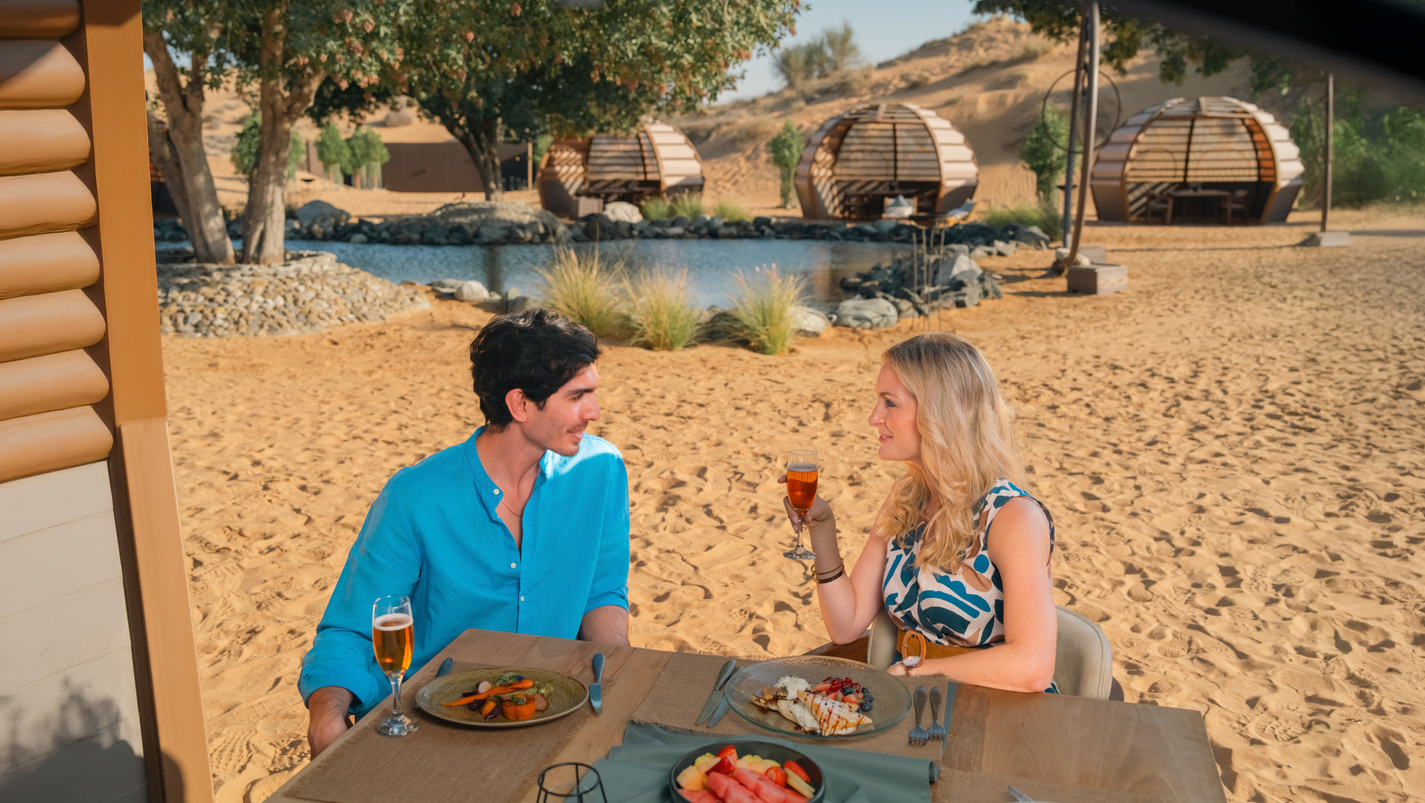 Dine In A Royal Oasis