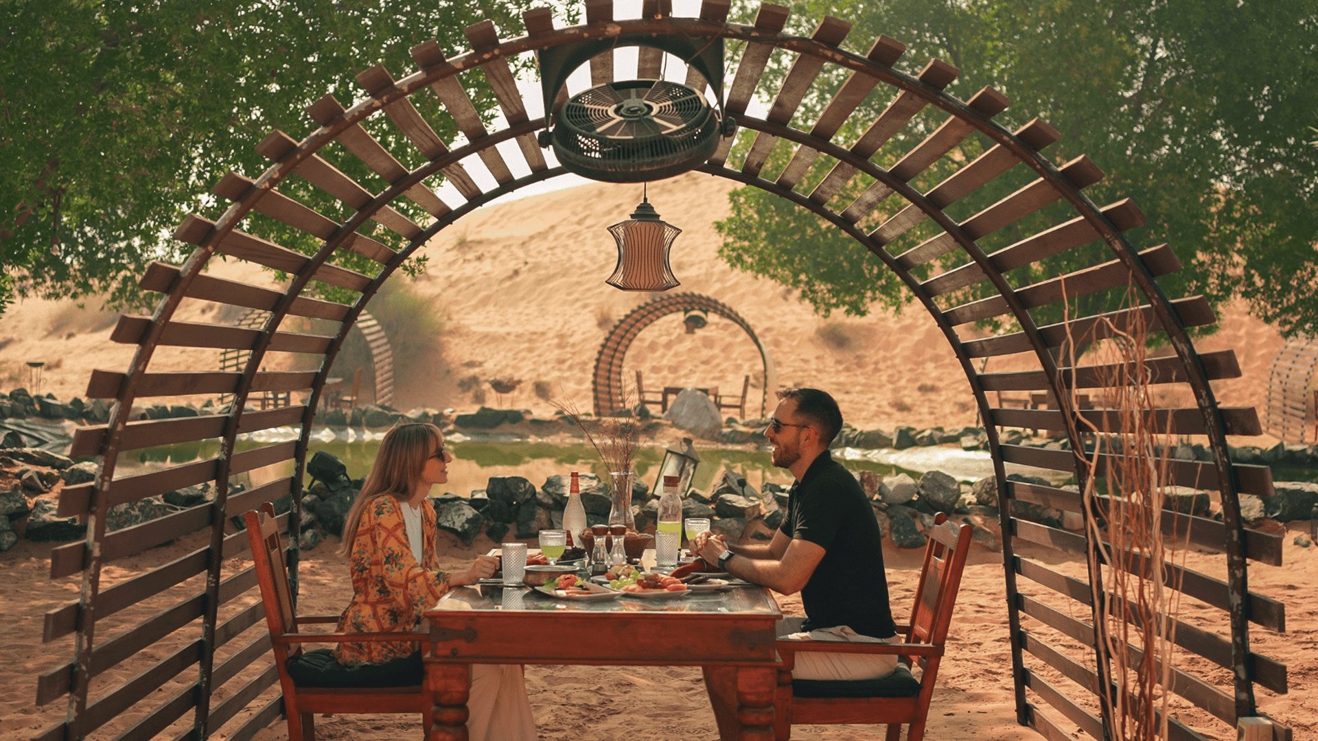 Dine In A Royal Oasis